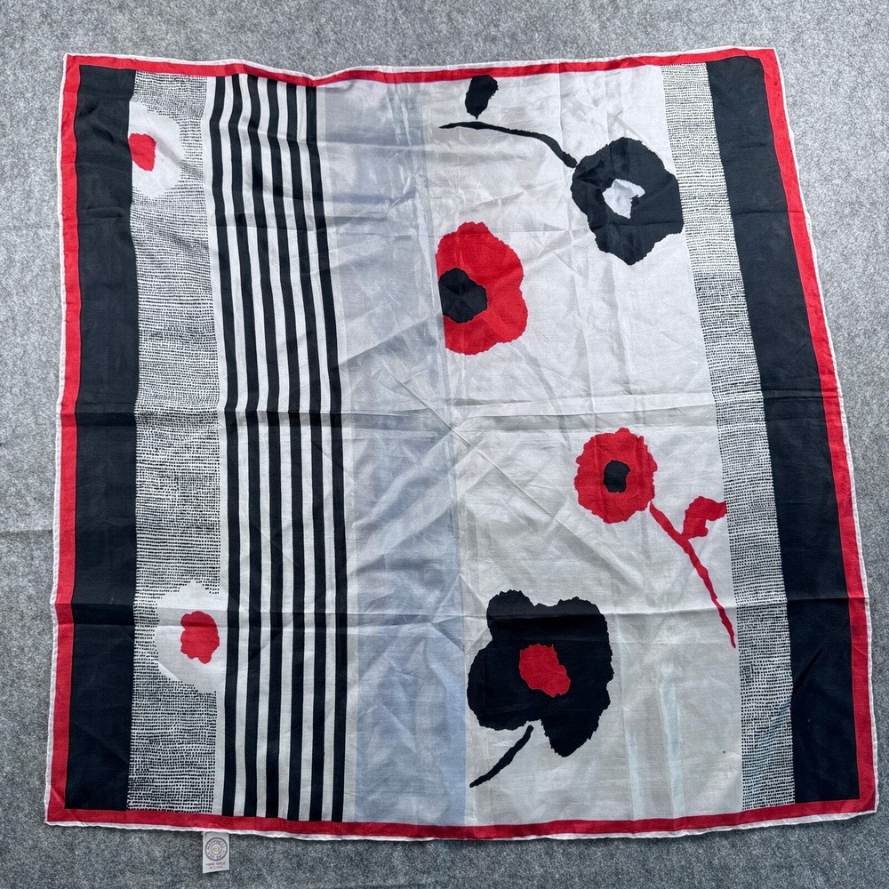 Happiness Pure Silk Floral Scarf